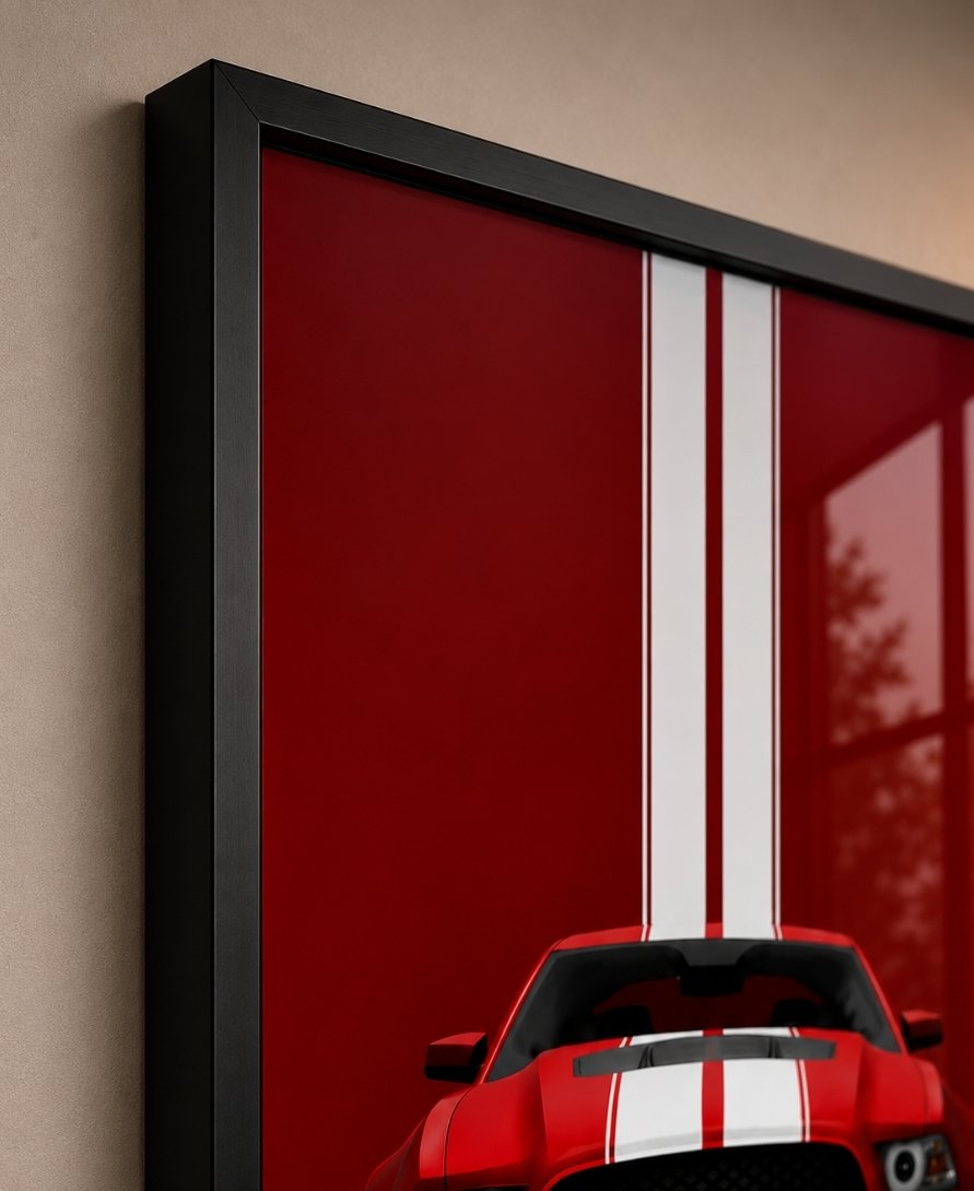 Red Shelby Mastang