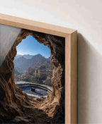 Mecca cave view of the Kaaba