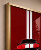 Red Shelby Mastang