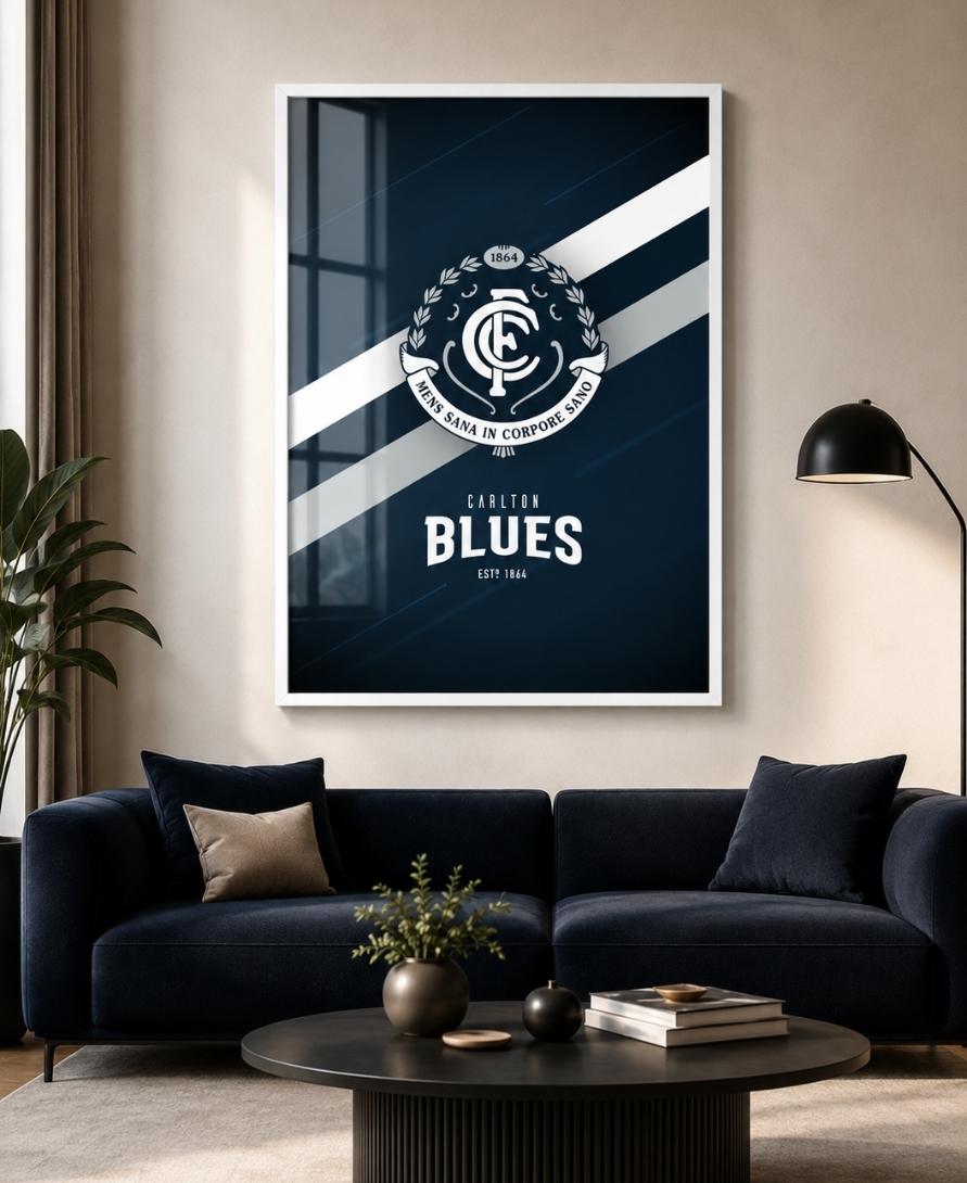 Carlton Blues Wall Art