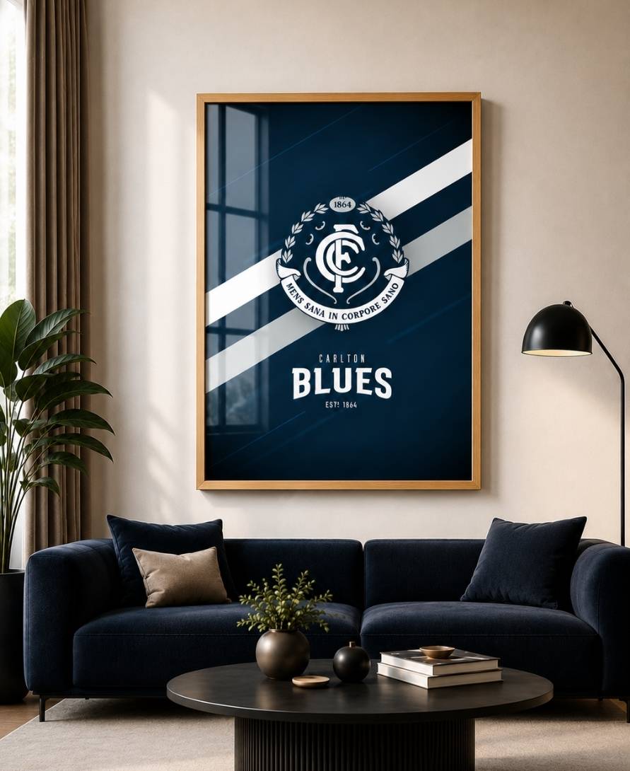 Carlton Blues Wall Art