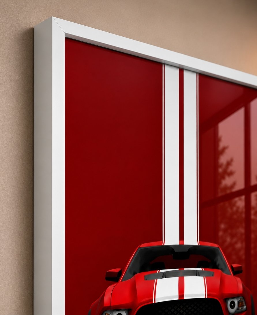 Red Shelby Mastang