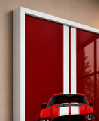 Red Shelby Mastang